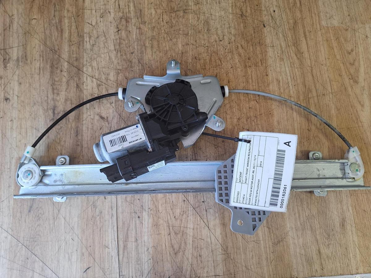 1000903757-Right Front Window Reg/Motor Top