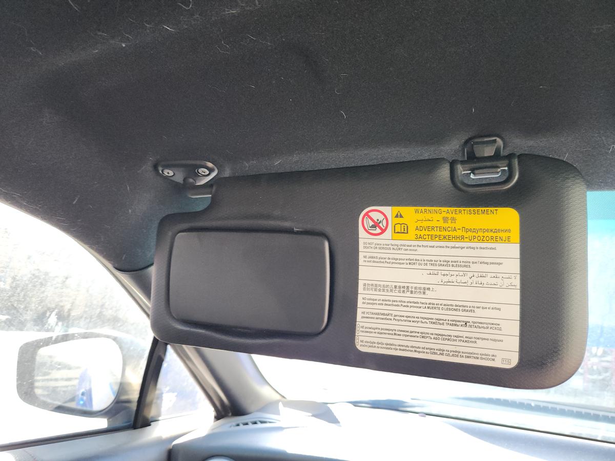 Sunvisor for SUBARU BRZ