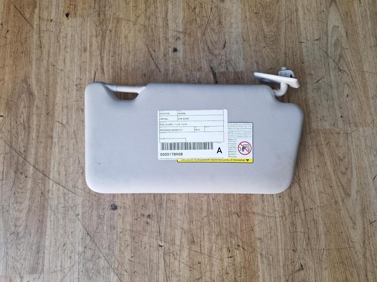 Sunvisor for NISSAN MICRA